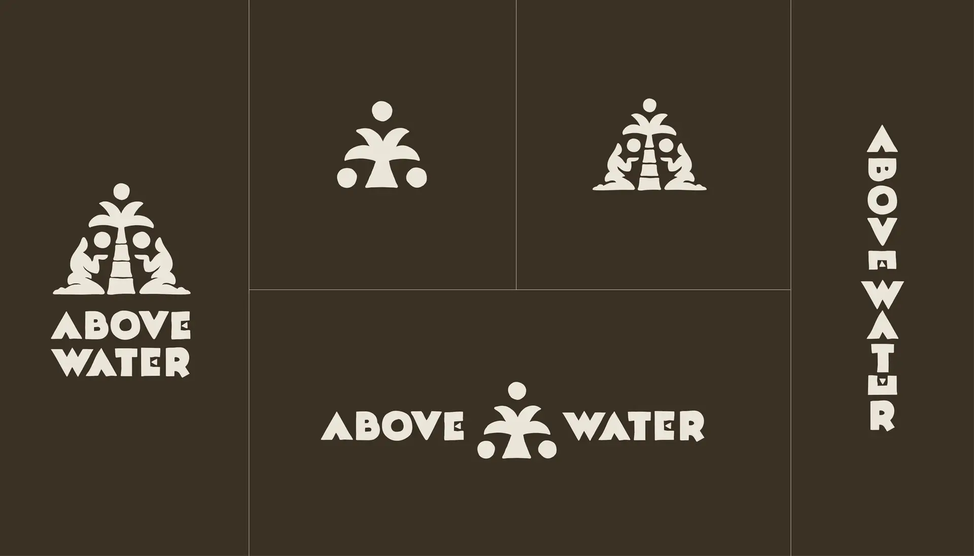 Above Water — logo system and lockups