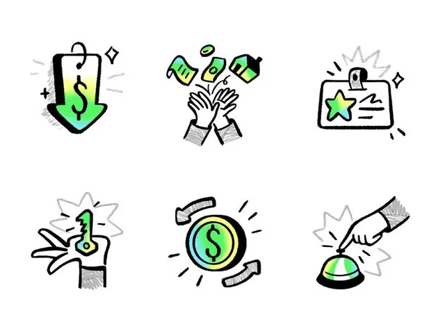 Makers Company — Fintech & Security Icon Set (Dribbble)