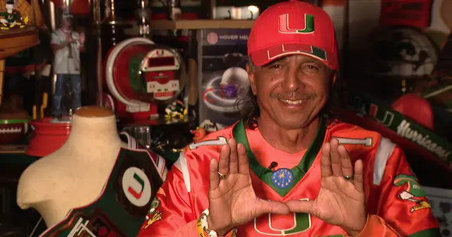 Freddie Vasquez — 2025 University of Miami 'Cane Freak' Fan of the Year (Tampa, FOX 13)