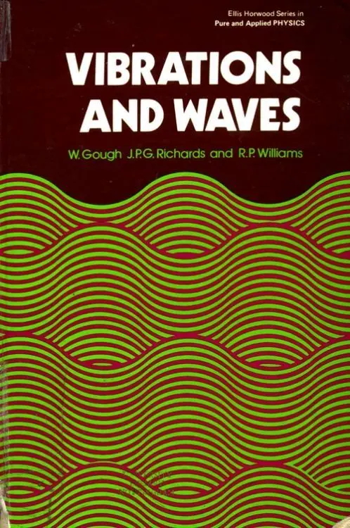 Vintage Book Cover — VIBRATIONS AND WAVES (Ellis Horwood Series)