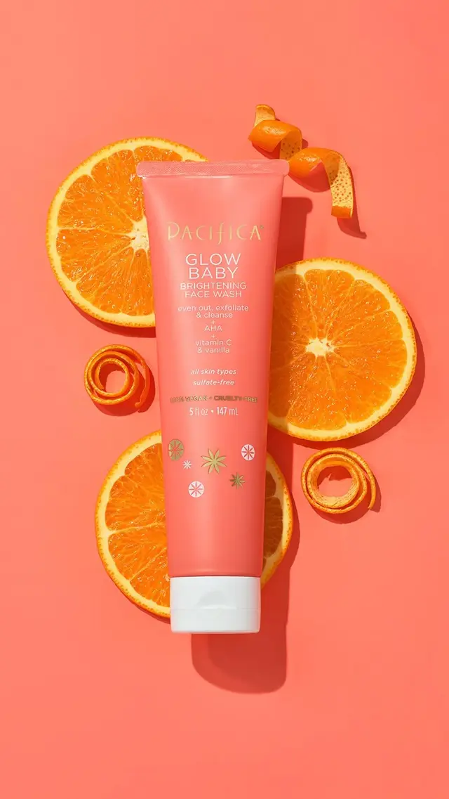 Pacifica Glow Baby Brightening Face Wash – Vitamin C + AHA (148 mL)