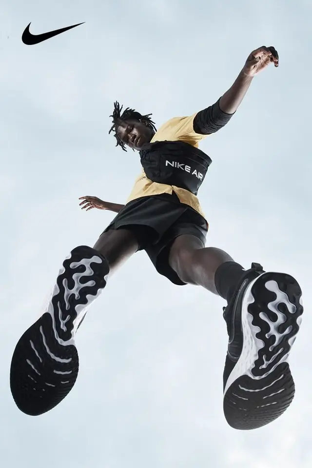 Nike Spring Essentials — Black Swoosh Logo