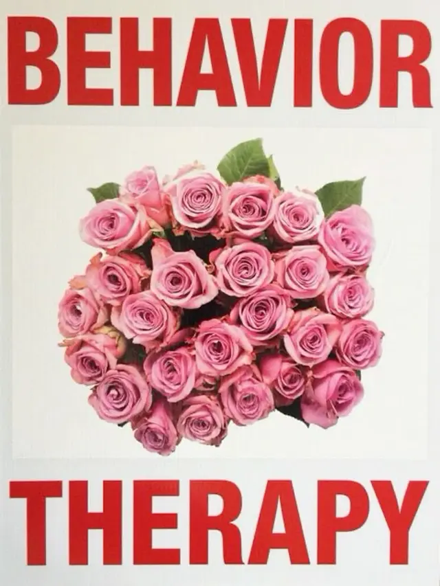 Behavior Therapy — Pink Rose Bouquet Poster