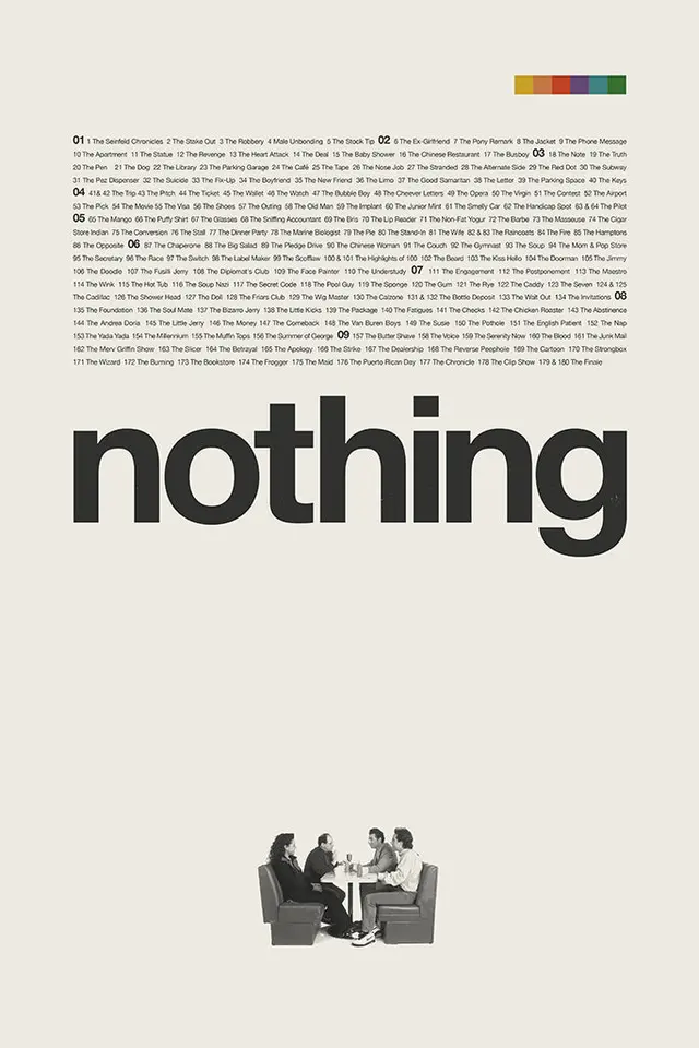 Concepción Studios — "Nothing" (Seinfeld tribute print)