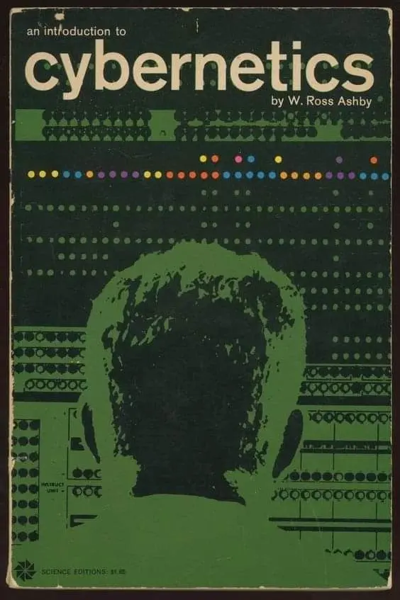 An Introduction to Cybernetics — vintage book cover (W. Ross Ashby)