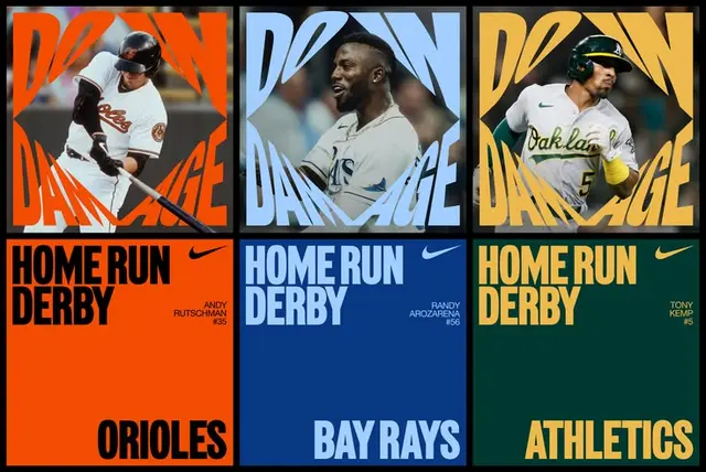Nike Diamond — “Doin' Damage” brand identity (David Rinman)
