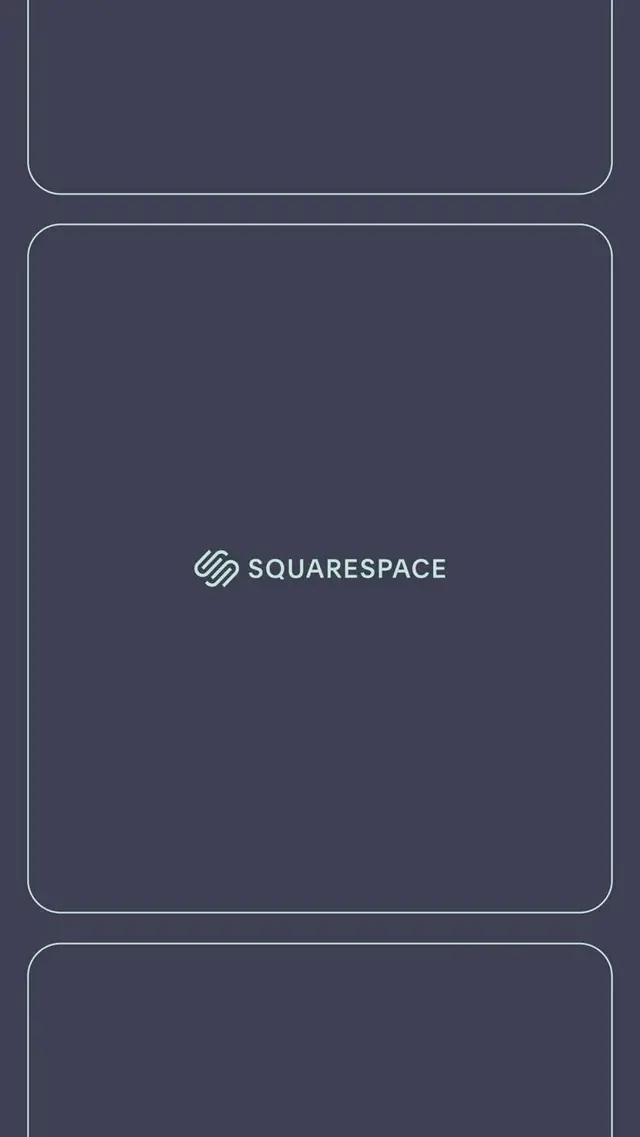 Squarespace hero banner — “A website makes it real” with laptop showing Alex Santella site