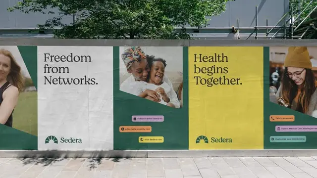 Koto yellow wordmark on black — Sedera case study (Koto.studio)