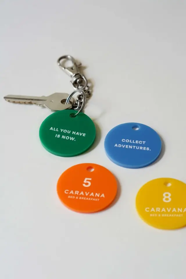 CARAVANA Bed & Breakfast — stationery identity by Panel Studio (Mexico)
