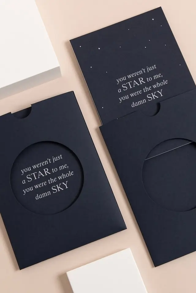 Luna — Luxury wedding invitation (Peppermint Press)