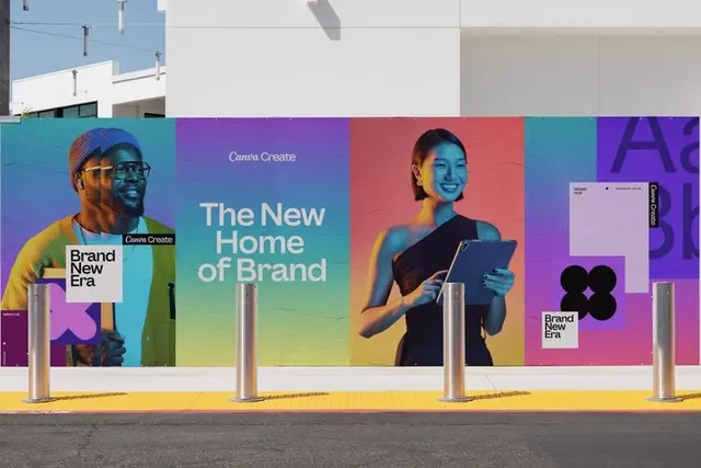 Canva Create 2023 — 'Brand New Era' event identity (in-house)