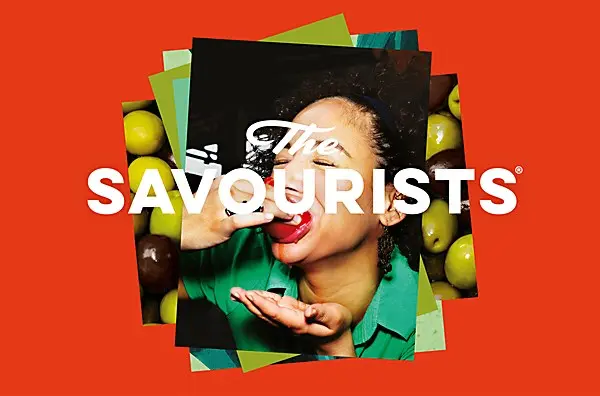 The Savourists — vibrant identity and packaging by B&B studio