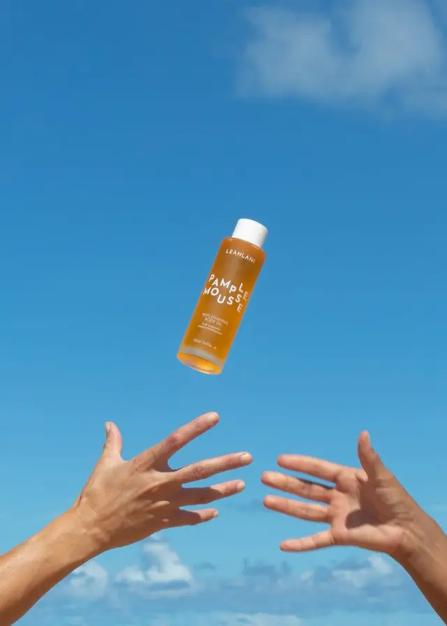 Leahlani Pamplemousse Replenishing Body Oil — Vitamin C Firming Body Oil