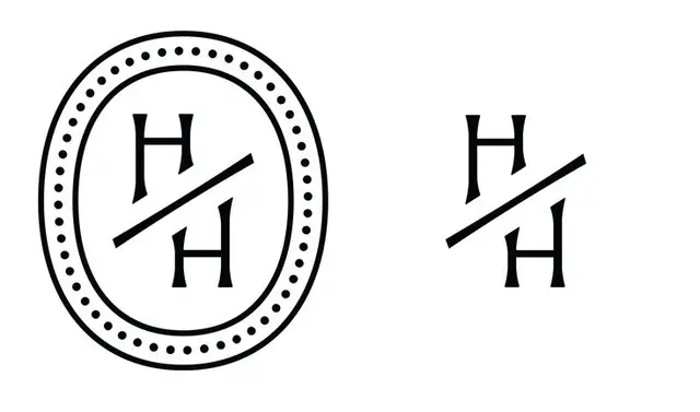 The Hermitage Hotel — new crest badge and refined wordmark by Mucca