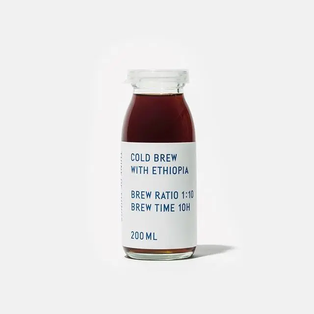 Minimal Cold Brew Bottle — Ethiopia, 200 ml