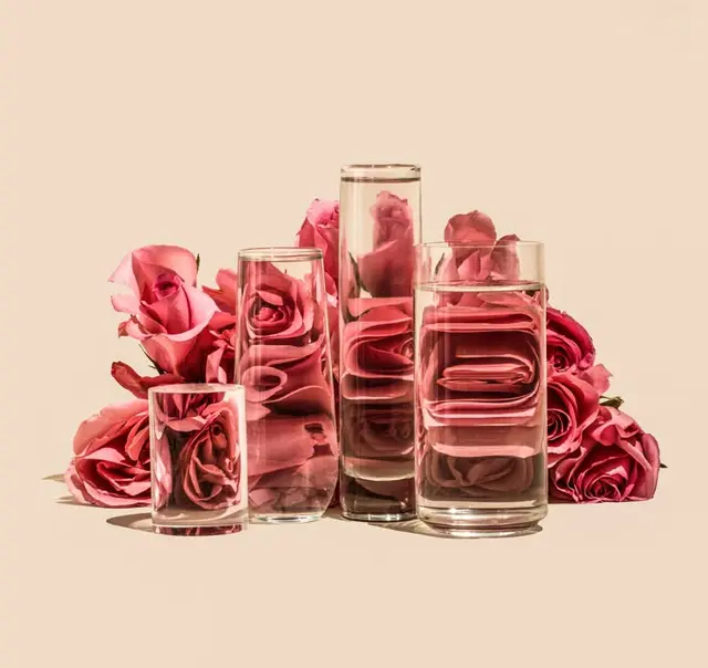 Suzanne Saroff — Perspective series: Lobster refracted through water-filled glass
