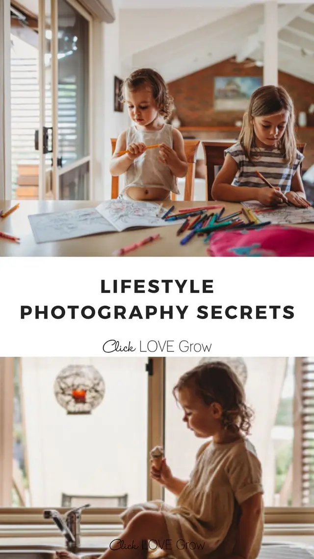 Merissa Wakefield — Adult Guiding Child Drawing with Purple Marker (Lifestyle Photography,