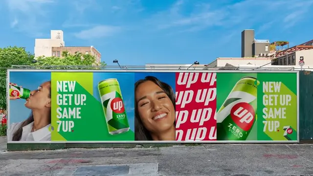7Up brand overhaul — simplified cans, bottles and multipacks by PepsiCo