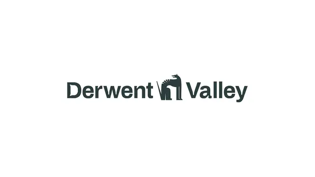 Derwent Valley wordmark and icon — new identity by For The People