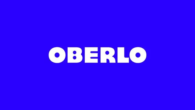 FURTHER wordmark over neon organic forms — Further (Oberlo case study)