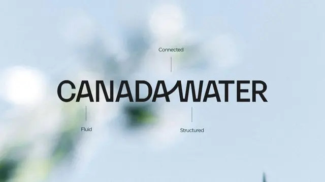 Canada Water — new wordmark and identity by DixonBaxi
