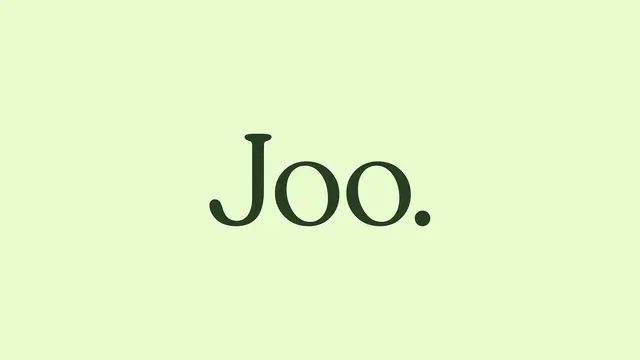 Joo. — new serif wordmark and identity by Bond
