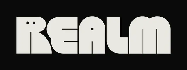 A Nightmare on Realm Street — New identity: REALM wordmark and SERIAL BOX mark (Mother Dsg