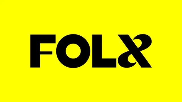 FOLX Health — bold black wordmark on bright yellow (Red Antler identity)
