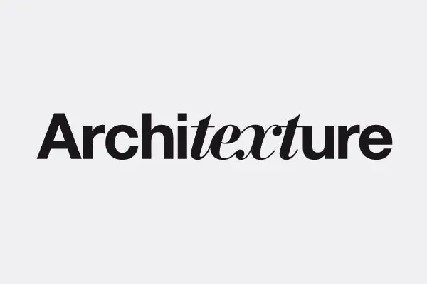 Architexture — typographic wordmark