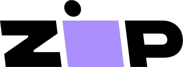 Zip — New Logo and Identity by Koto (colorful icon + geometric wordmark)