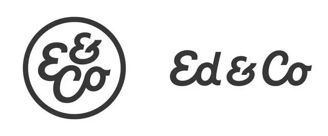 Edward & Co — Black Script Wordmark (New Identity by Bob Ewing)