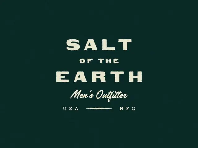 Salt of the Earth — vintage men's outfitter logo (forest green & cream)