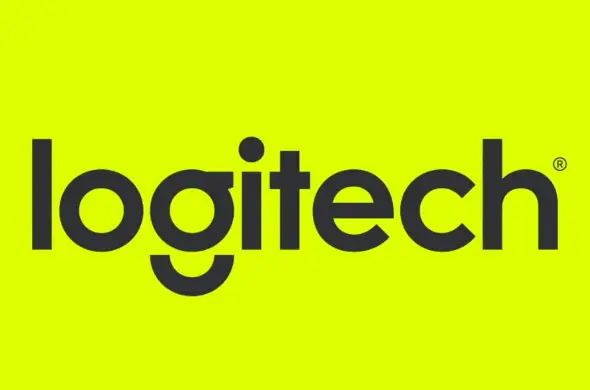Logitech wordmark on neon yellow — ICT Business article about iF DESIGN awards 2017