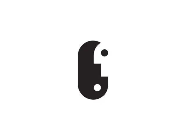 Human interaction — minimal negative-space logo mark