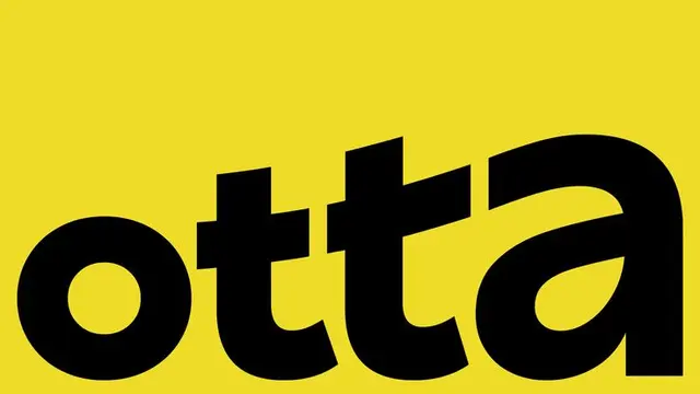 Otta logo and wordmark — Ragged Edge redesign