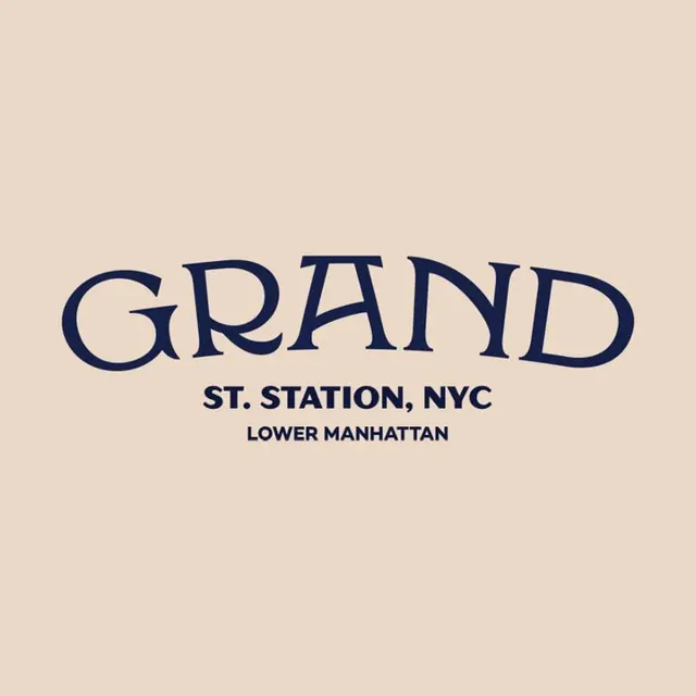 GRAND — Typographic wordmark for Grand Station, NYC