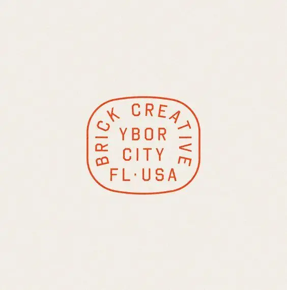 Break Maiden circular typographic wordmark