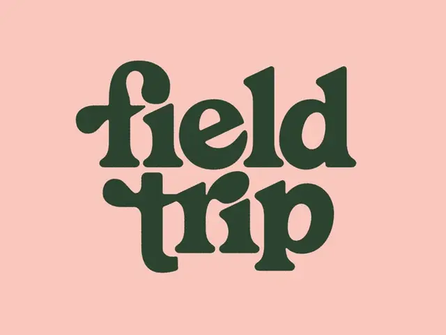 Field Trip logotype — stacked retro slab-serif wordmark