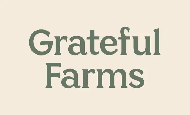 Grateful Farms — new serif wordmark and identity by Ghost