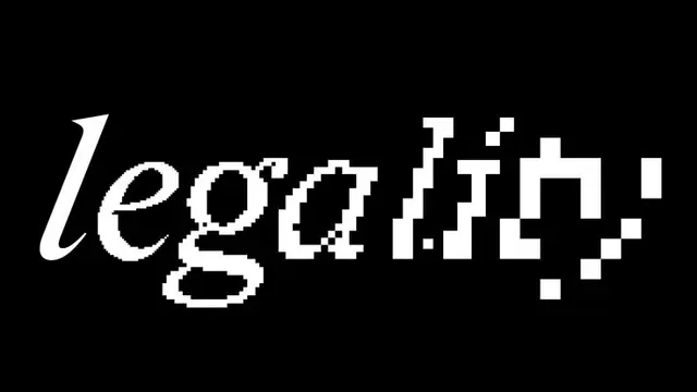 Redaction — typeface inspired by legal briefs (2019)