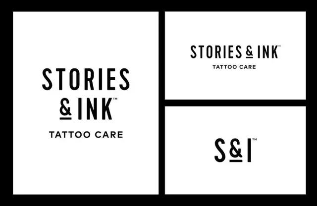 Before & After: Electric Ink → STORIES & INK — Tattoo Care rebrand by Robot Food