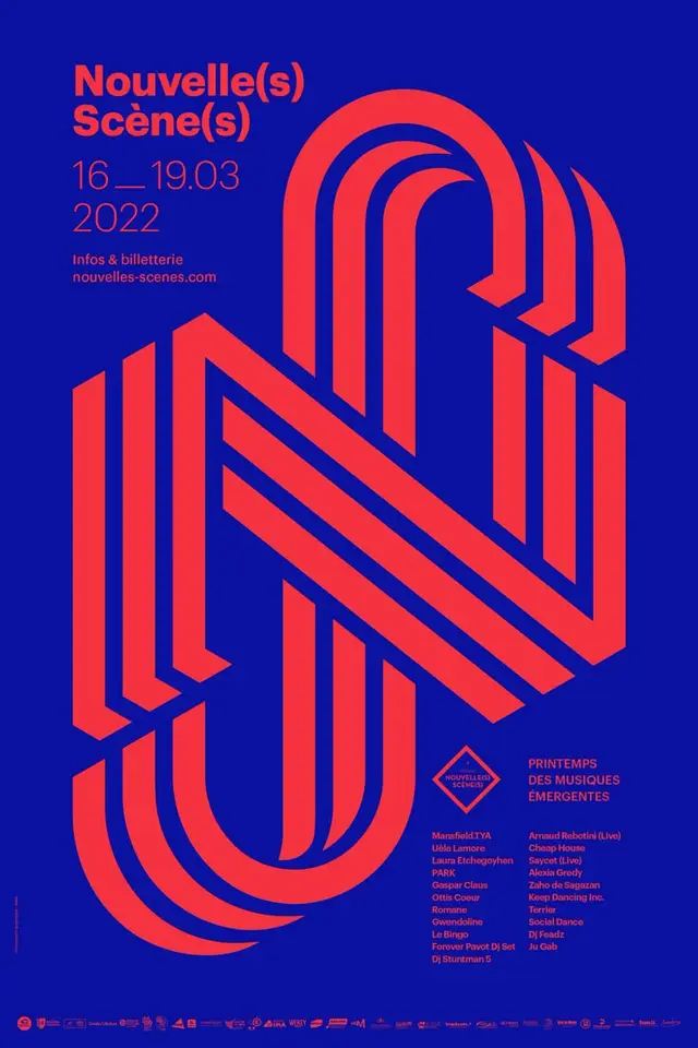 Nouvelle(s) Scène(s) — Printemps des Musiques Émergentes poster (16–19 March 2022)