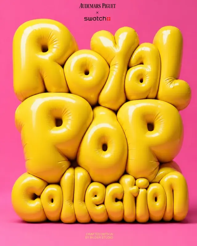 Audemars Piguet x Swatch — Royal Pop Collection poster
