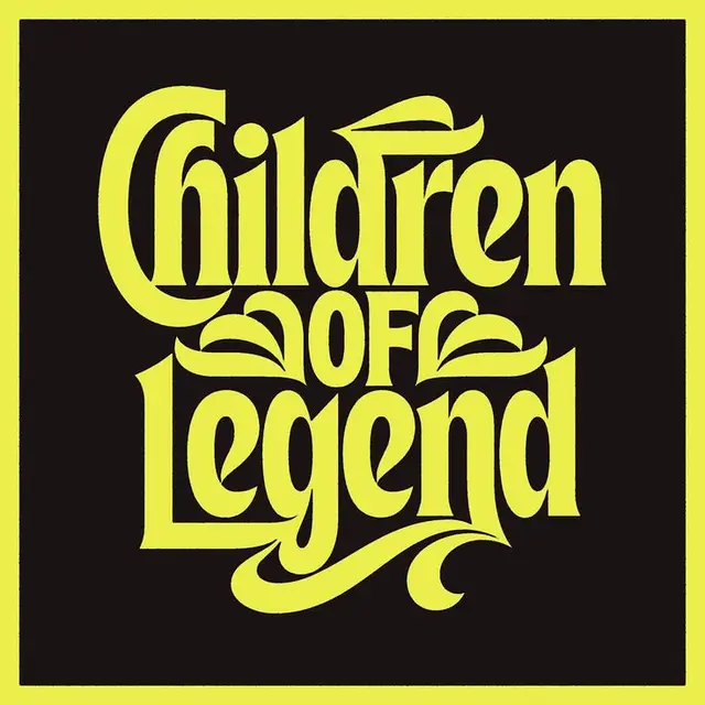 Children OF Legend — Retro Hand‑Lettered Poster