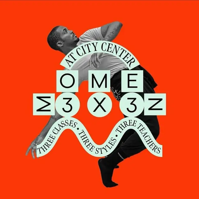 3x3 Dance Workshop Poster — City Center
