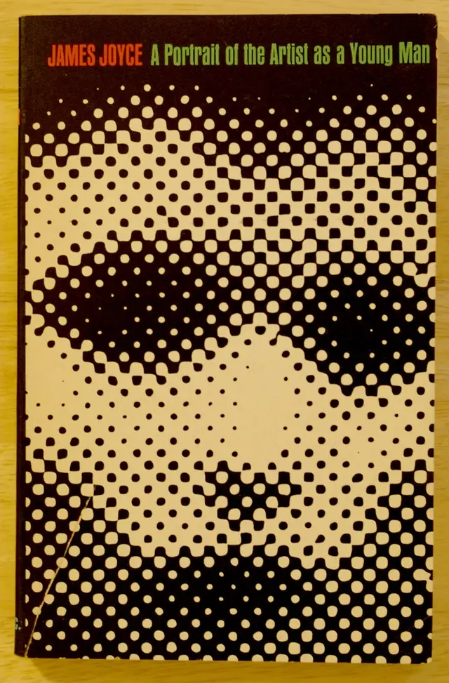 James Joyce — A Portrait of the Artist as a Young Man (halftone cover)