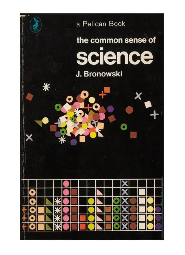 The Common Sense of Science — Pelican paperback cover (J. Bronowski)