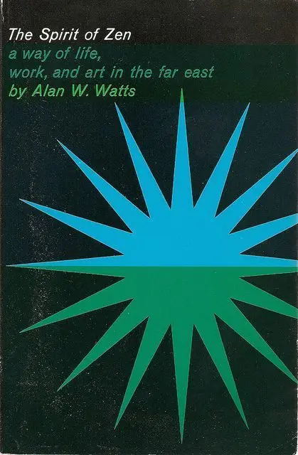 The Spirit of Zen — vintage paperback cover by Alan W. Watts
