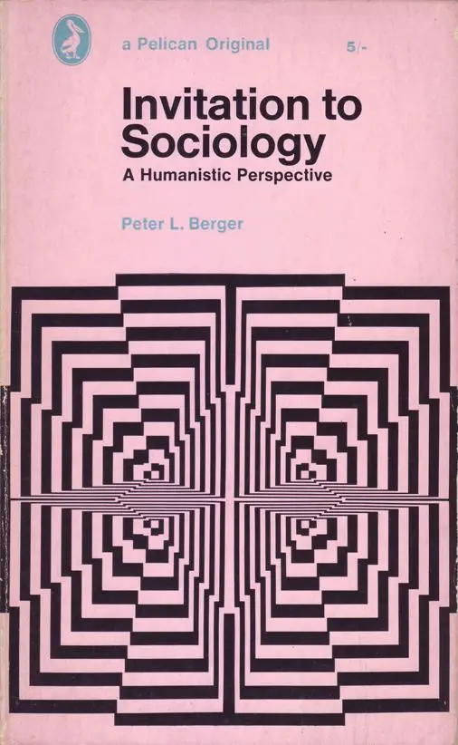 Invitation to Sociology — Pelican paperback cover (Peter L. Berger)