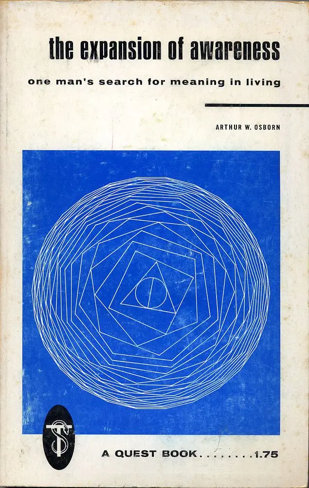 Book cover — The Expansion of Awareness (vintage Quest Book paperback)